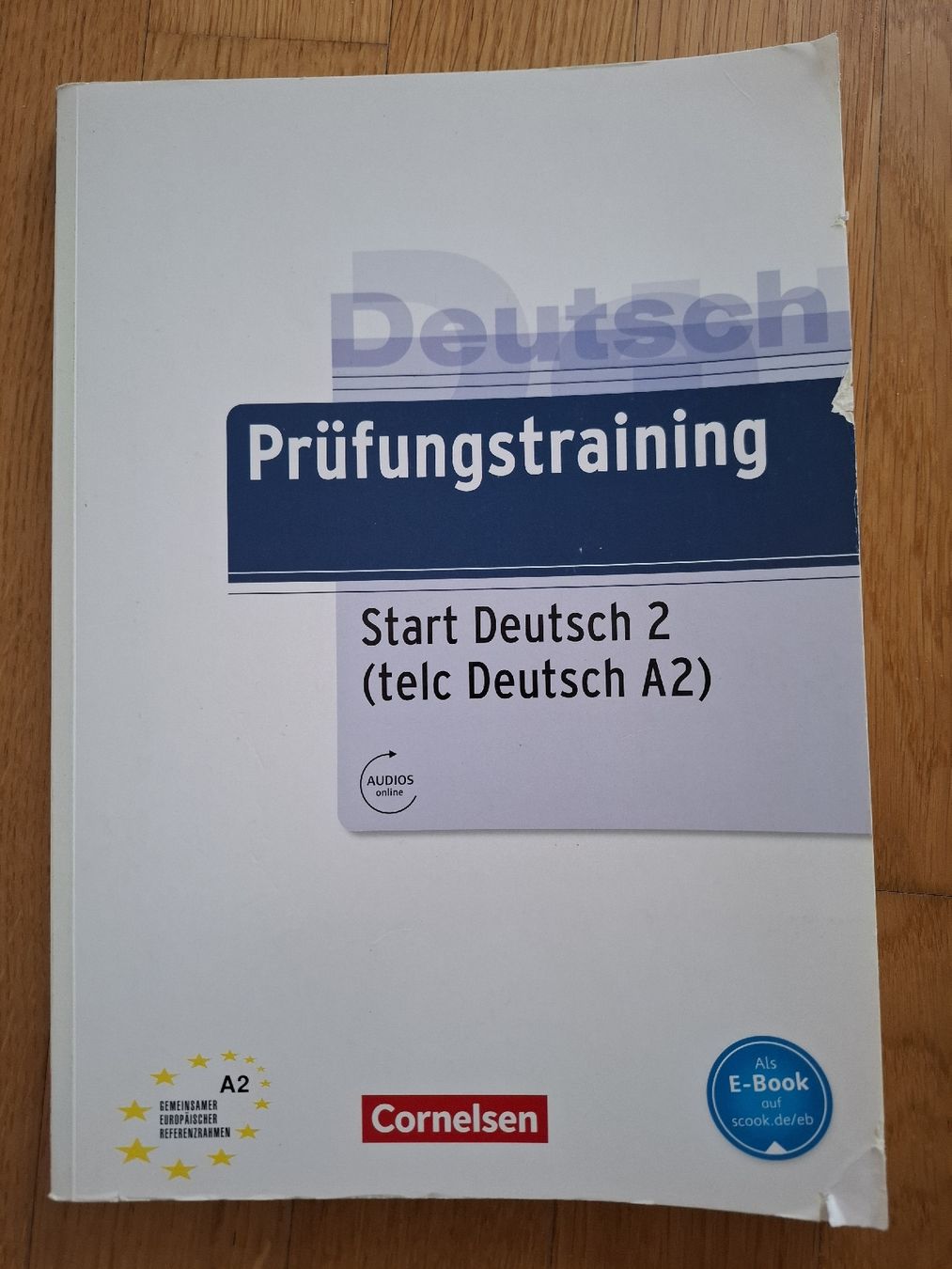 Libri: Deutsch A2 Prüfungstraining: Start Deutsch 2, Cornelsen – Usato da Rotkreuz venduto da PrelovedPicks
