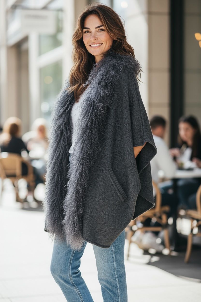 Altro in Moda donna: LEONARDO Cape gris Élégant – Nuovo (secondo la descrizione) da Vuisternens-Romont venduto da gol_xp6p 5
