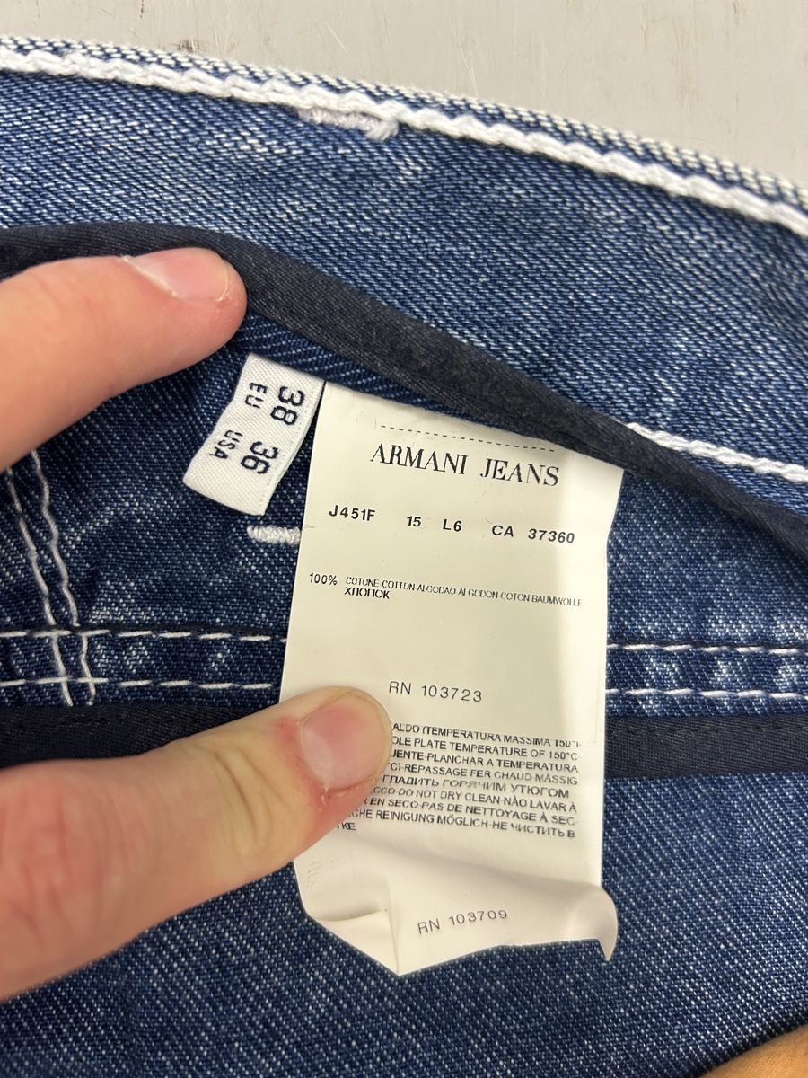 Armani Jeans: Armani Jeans, Gr. 36/38, hellblau – Usato da Bern venduto da floorball_zoro 5