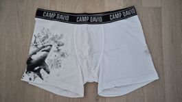 4 Boxershorts Unterhosen Camp David Shark L
