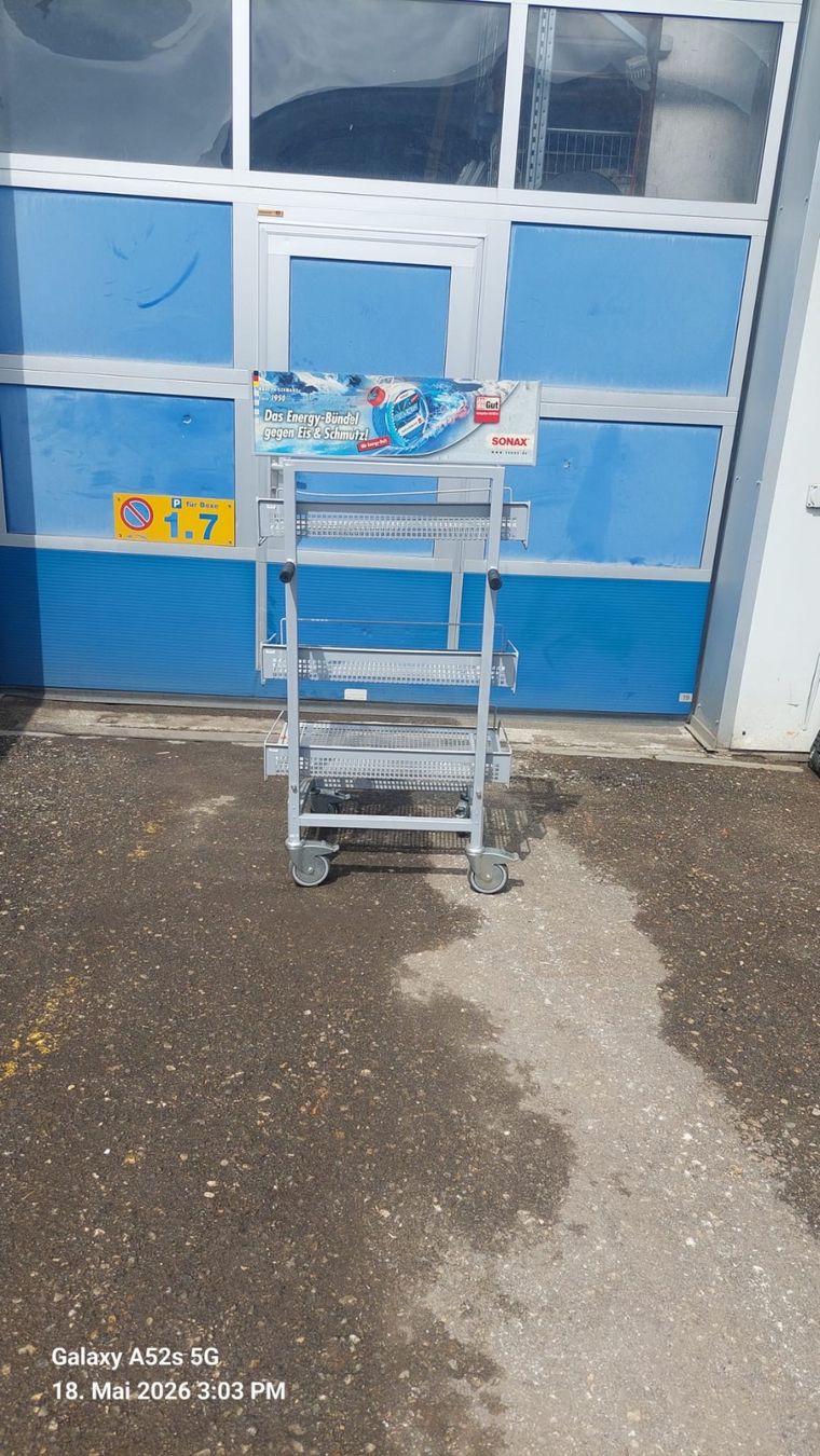 Regale: Regal,  mobiler Ständer, Gitterkorbwagen-760 – Gebraucht aus Recherswil von paulchen09 4