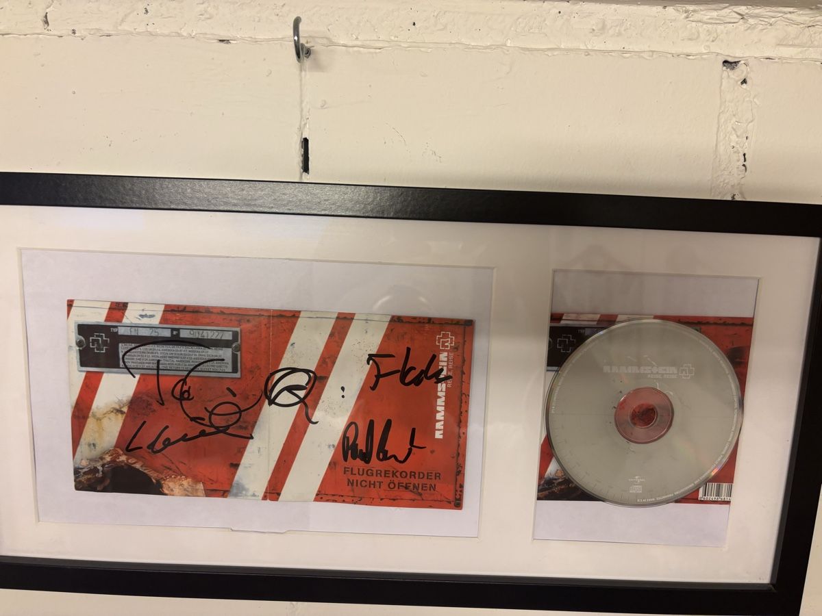 Autografi: Rammstein Album Reise Reis mit original Autogramm – Usato da Brütten venduto da Swerman1984