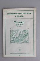 Landeskarte der Schweiz, 1 : 50'000, 249 Tarasp 1973