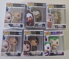 Funko Pop Lot 6 Mini  Figuren LOTR&The Joker
