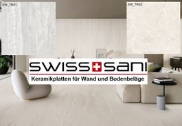 Feinsteinzeug Keramikplatten Wohnen Essen 60x60cm (9mm)