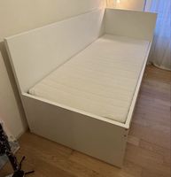 Ikea Flax Bettgestell 90x200 cm inkl. Lattenrost-Matratze