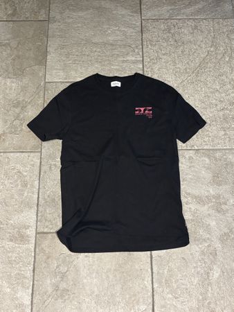 T-Shirt mit Mona Lisa Print, Grösse S