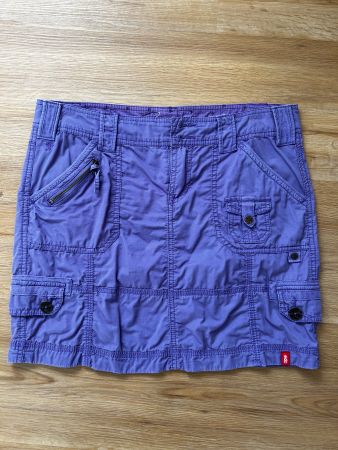 Minirock/Jeansrock von EDC in Lila, Grösse 38, neuwertig