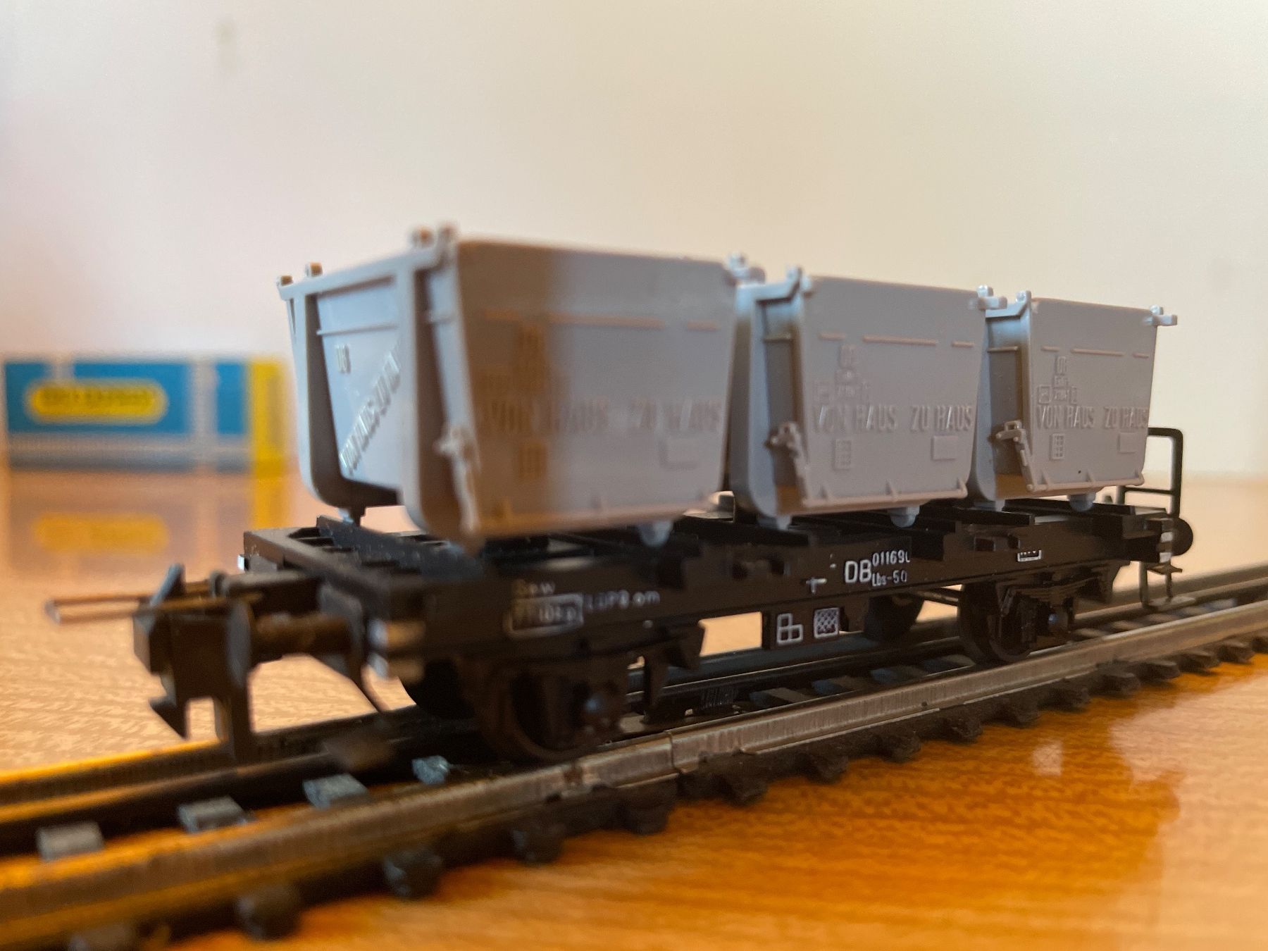 Trix Modellini di ferrovie: Trix Express H0 Wagen: 3er Mulden – Usato da Suhr venduto da Daneli7 1