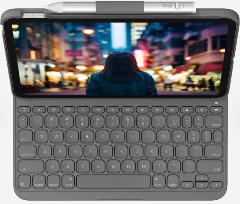 Logitech Tastaturen: Logitech Slim Folio iPad 7. 8. & 9.Generation / neu & OVP – Neu und originalverpackt aus Schellenberg von Kaipa 2