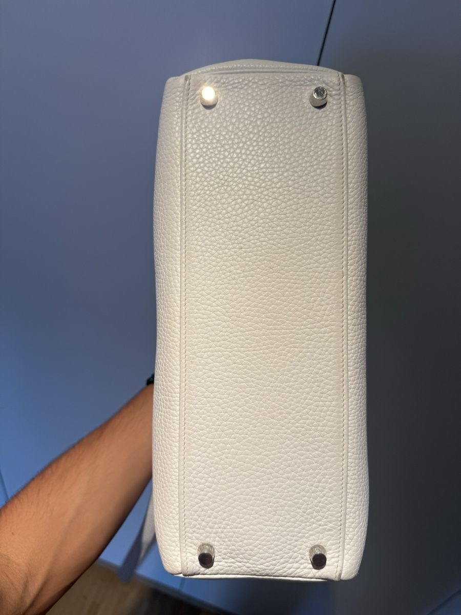 Hermès Sacs femmes: Hermès Kelly 32 Togo White 2006 – D'occasion à Genève par SG_73 6