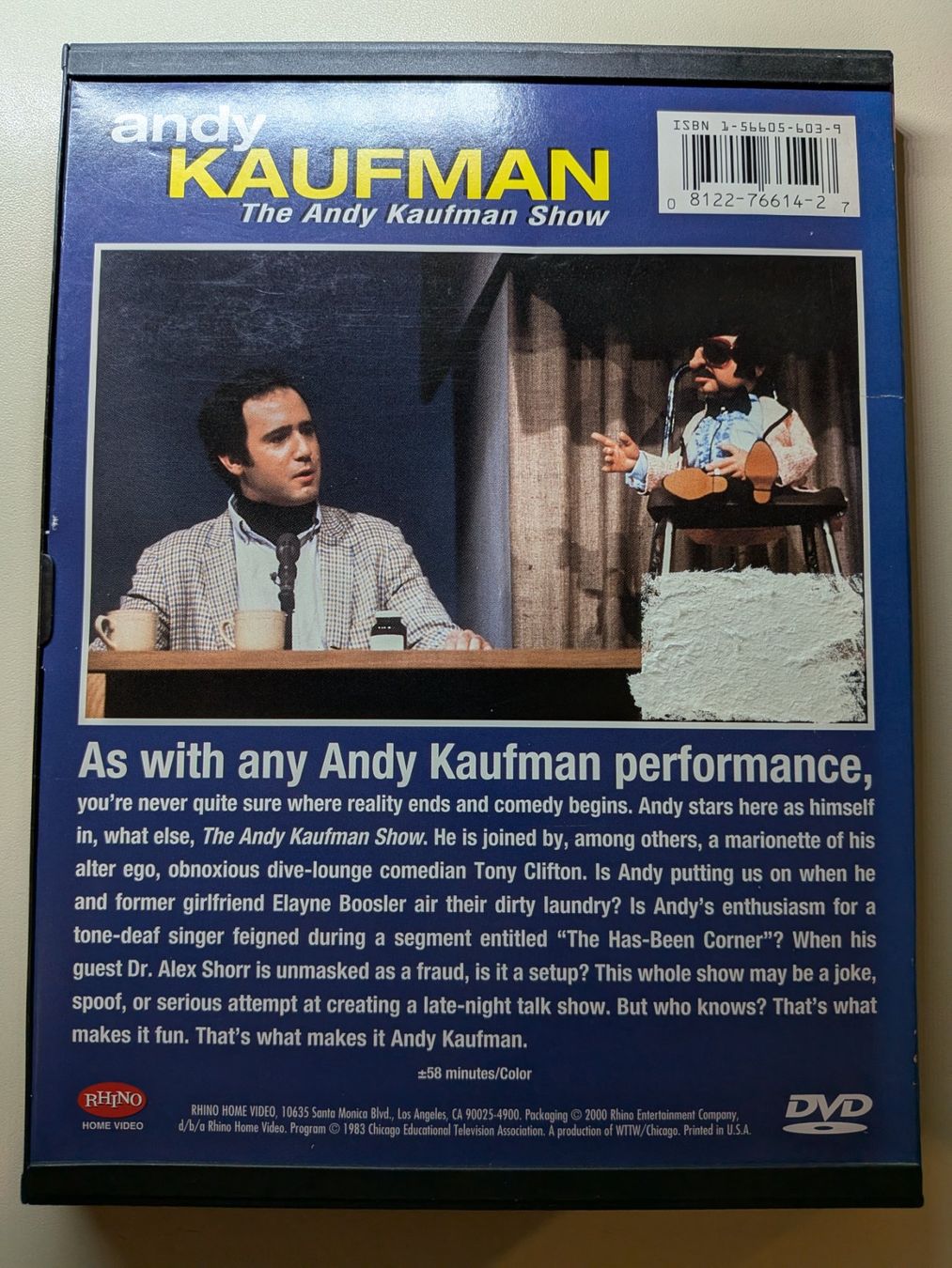 Tutti i DVDs: The Andy Kaufman Show [DVD] – Usato da Port venduto da gecotom 1