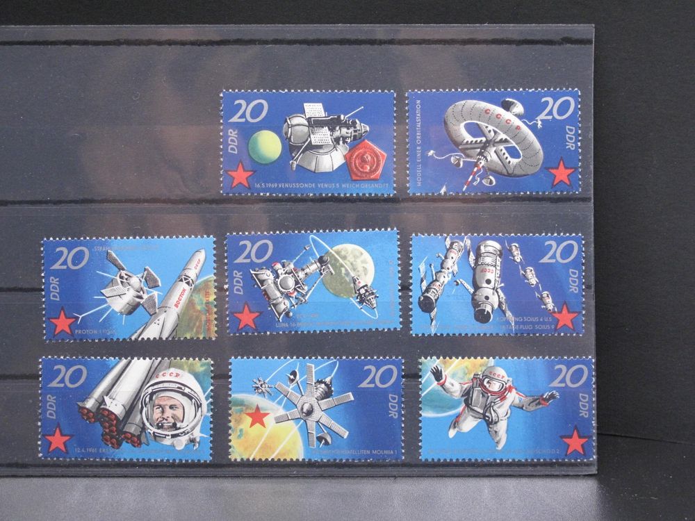 PROPHILA Collection DDR Briefmarken Block 58 (komplette Ausgabe) – 1980 Weltraumflüge, Postfrisch MNH