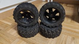Roues de Monstertruck RC 12mm 130mm