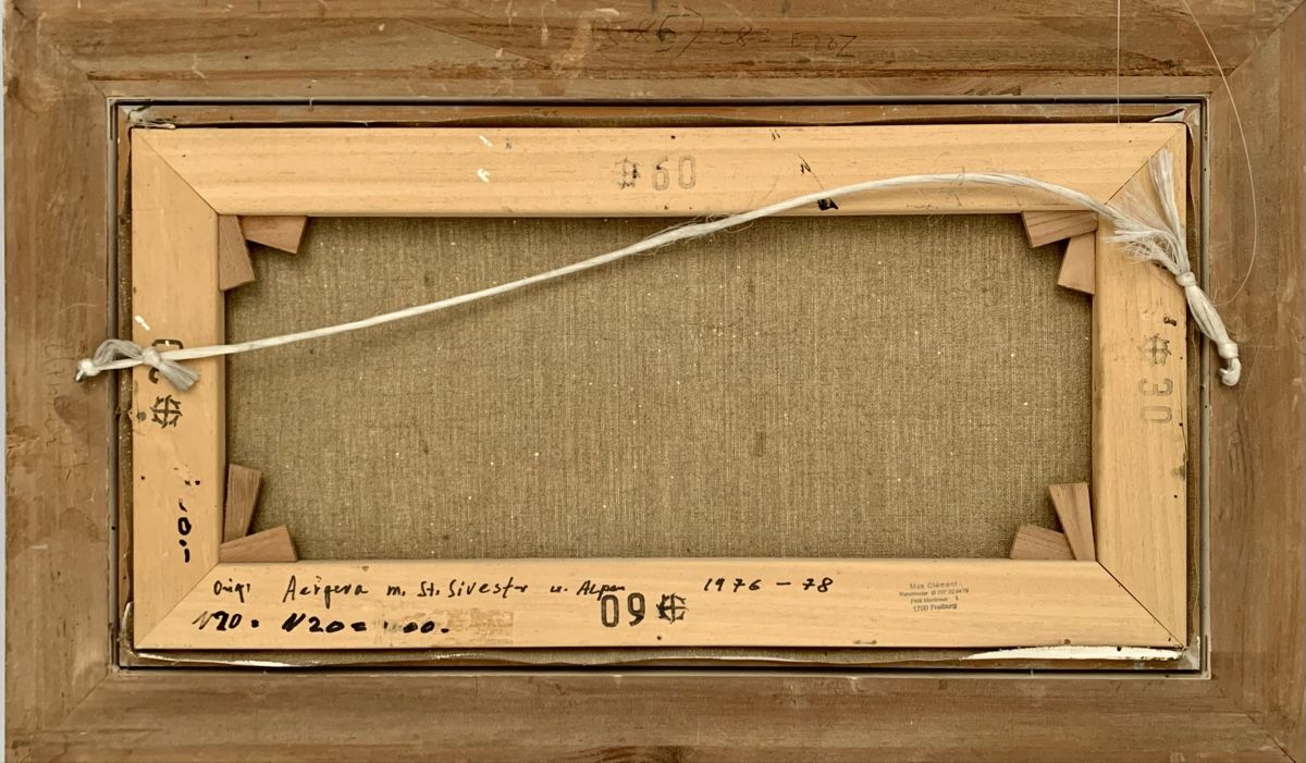 Dipinti: Schweizer Kunst - Max CLÉMENT (1912-1995) – Usato da Düdingen venduto da polytropon_5 3