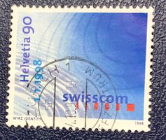 Nr.938 Signet der Swisscom Sondermarken GESTEMPELT 1998   