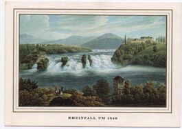 RHEINFALL UM 1840