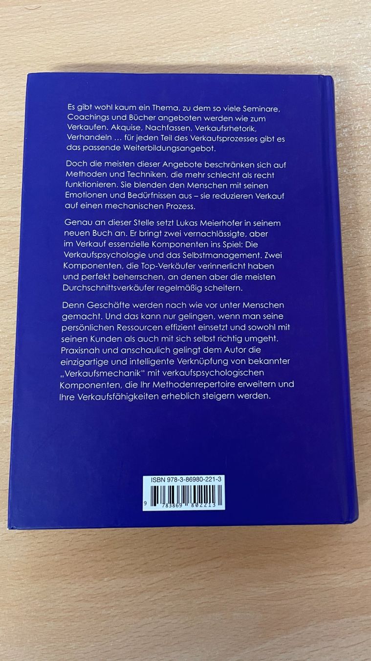 Libri: Verkaufen heisst Verstehen – Usato da Glattfelden venduto da markweb 1