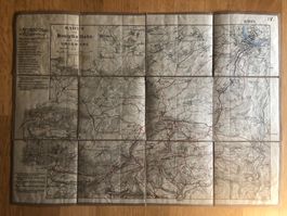 Karte der Birsigthalbahn und ihrer Umgebung (vor 1909)