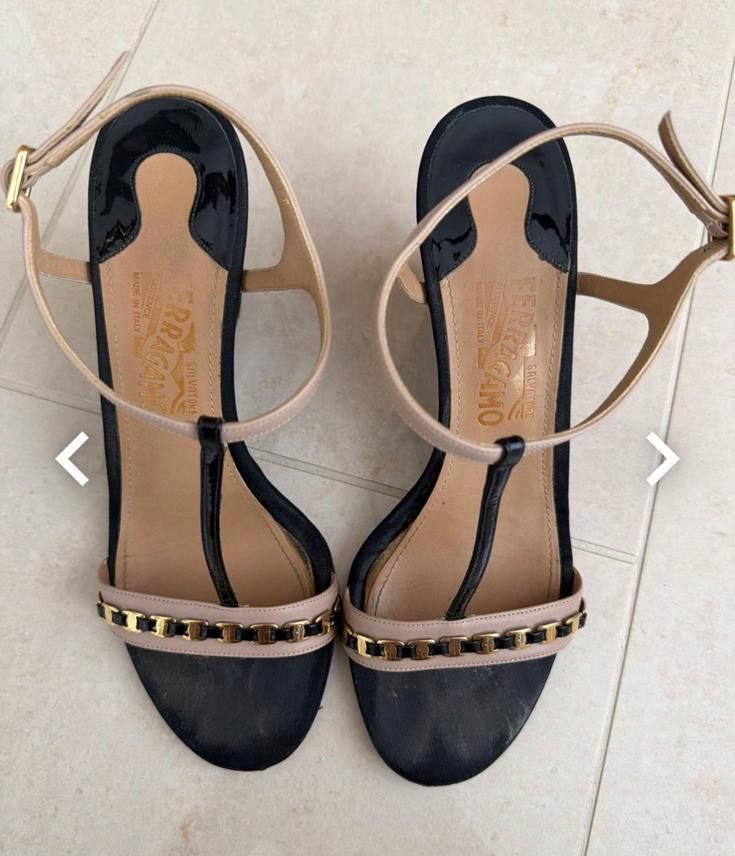 Salvatore Ferragamo Damenschuhe: Salvatore Ferragamo Wedge Sandale Gr. 39 – Gebraucht aus Zumikon von Stefan3535