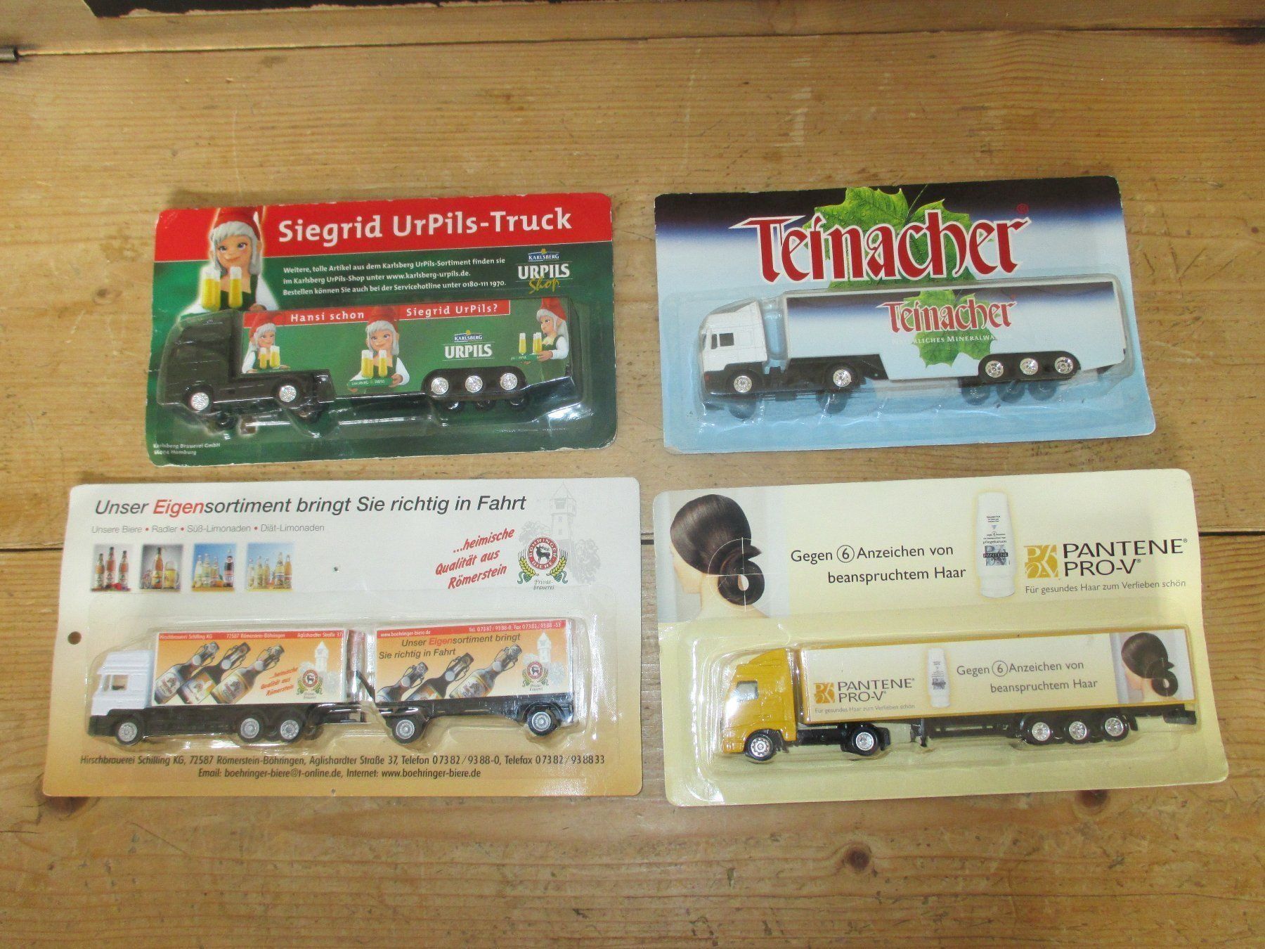Kit di modellismo & Modellini statici: Modell LKW Sammlung, 16 Stk. – Nuovo e nell'imballaggio originale da Flims - Dorf venduto da Stagediver 1