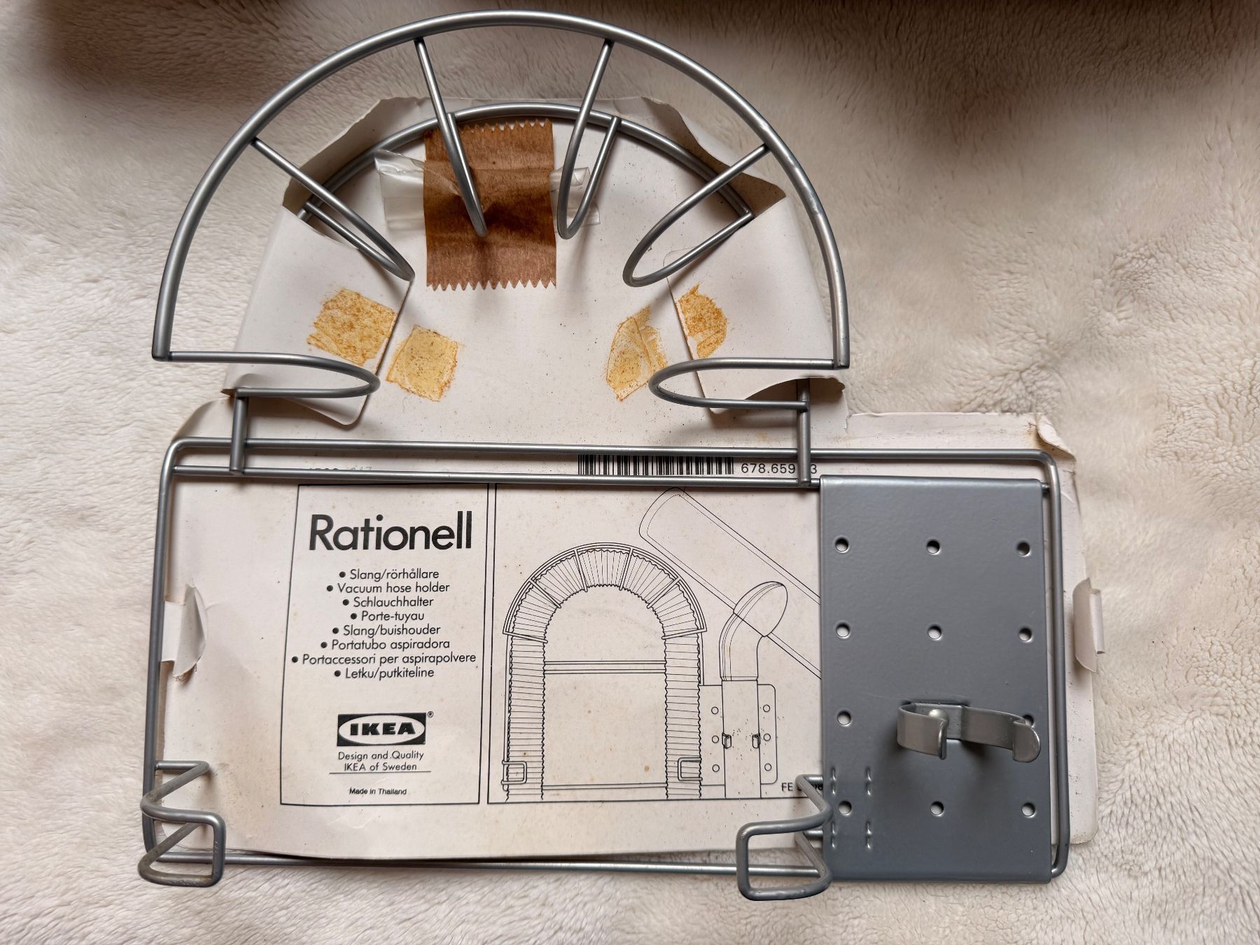 Ikea Supporti a parete: Vacuum hose holder - Ikea - Antik – Nuovo e nell'imballaggio originale da Würenlos venduto da Abracadabra26