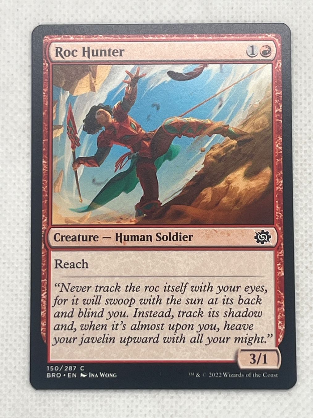 Magic The Gathering Carte collezionabili: Magic The Gathering: Roc Hunter – Usato da Hinterkappelen venduto da Kim1992