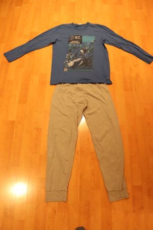 Jungen Langarm Pyjama 164 Sanetta
