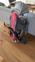 Kindertrage Deuter Kid Comfort rot grau guter Zustand