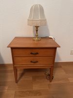 Nachttisch Holz 2 Schubladen guter Zustand