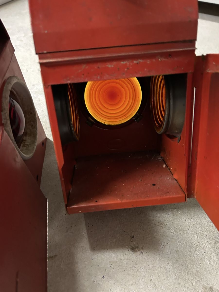 SBB/CFF/FFS Lampade: Antike Bahnlampen SBB – Usato da Wigoltingen venduto da EK888 2
