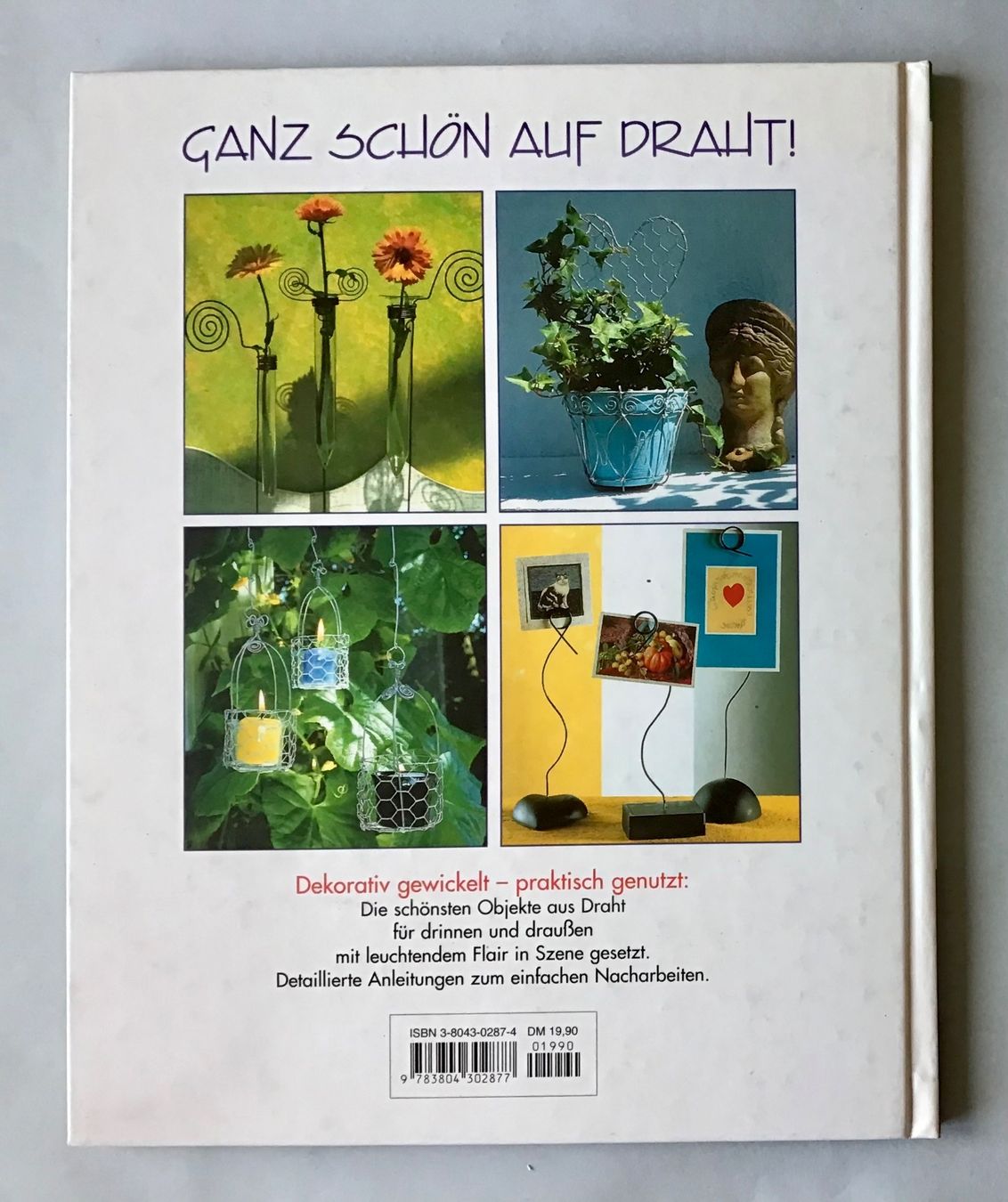Libri: Bastelbuch: Gestalten mit Draht – Usato da Bubendorf venduto da Alpenheidi 1