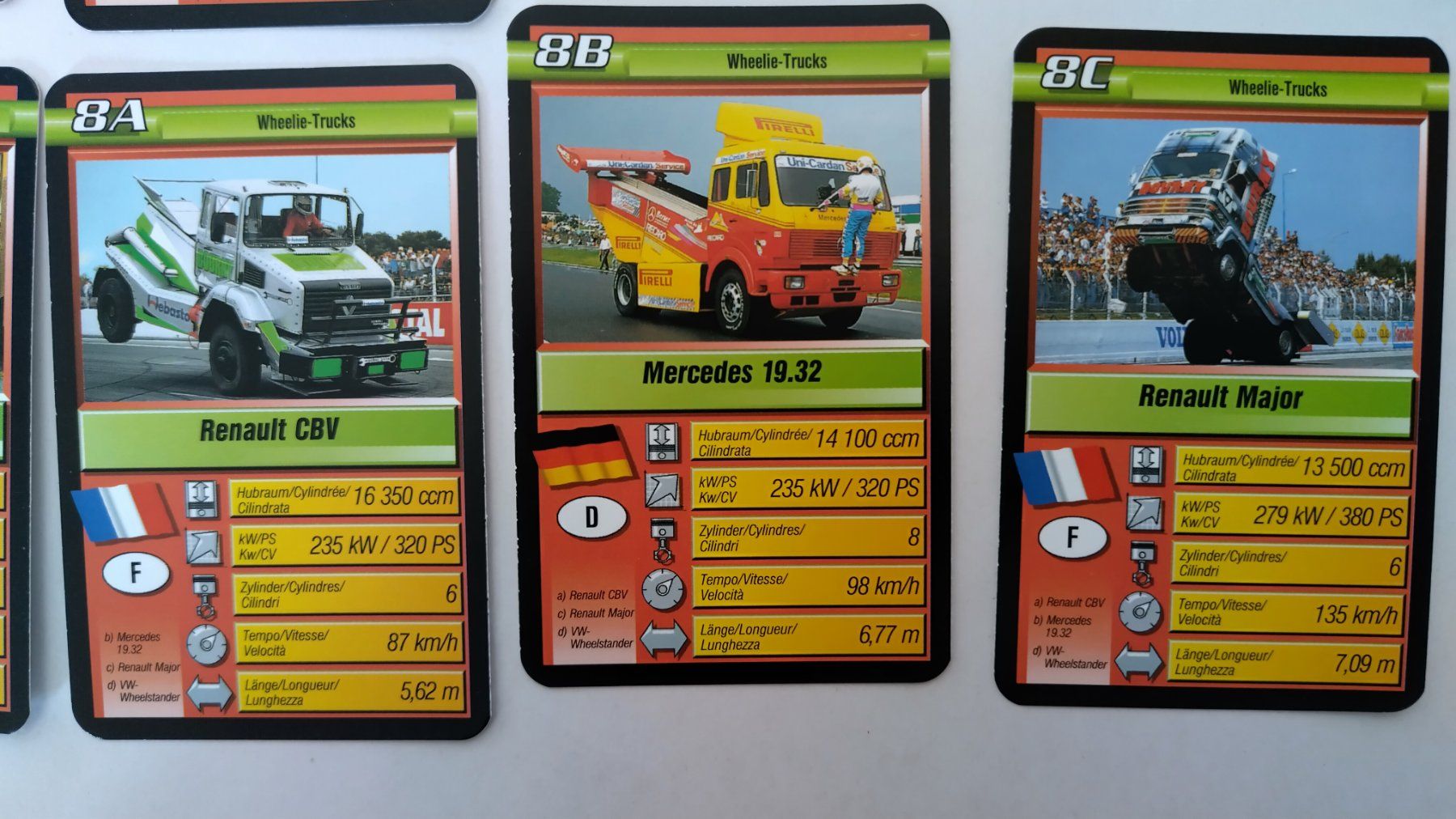Ravensburger Giochi: Auto Quartett Lastwagen / Mega Trucks / 32 Karten ab Fr. 4.- – Usato da Bellach venduto da JingleJerry 6
