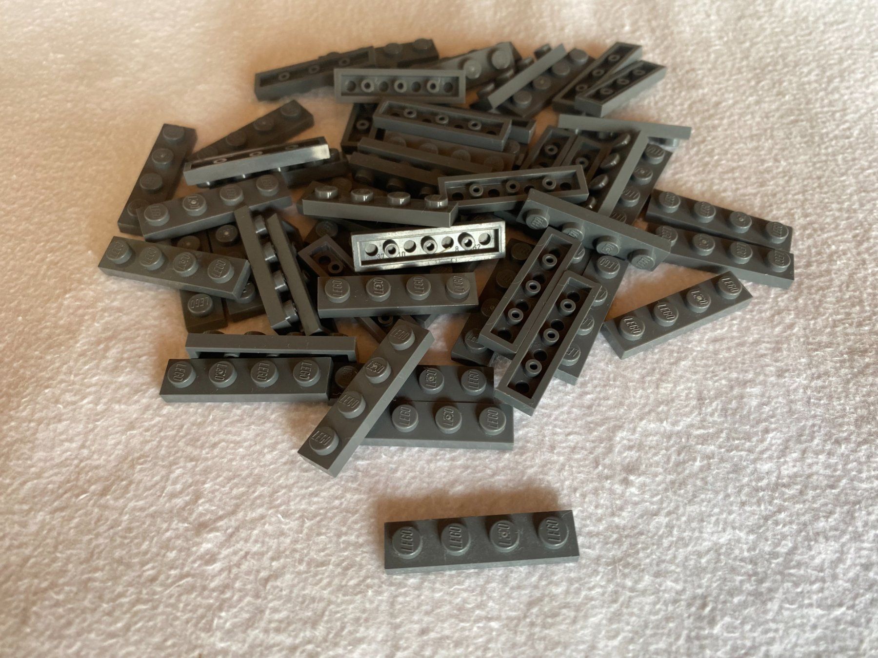 Lego Giocattoli: LEGO - 50 - GRAUE - EINERPLÄTTLI - 4 X 1 – Usato da Gelterkinden venduto da ajdt4