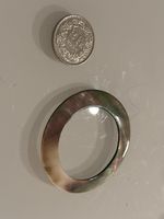 Schmuck-Anhänger aus echtem Perlmutt / Paua-Muschel