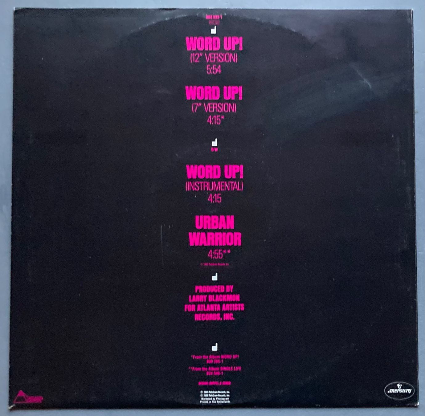 Schallplatten: CAMEO - WORD UP! – Gebraucht aus Poliez-Pittet von Newtown-Records 1