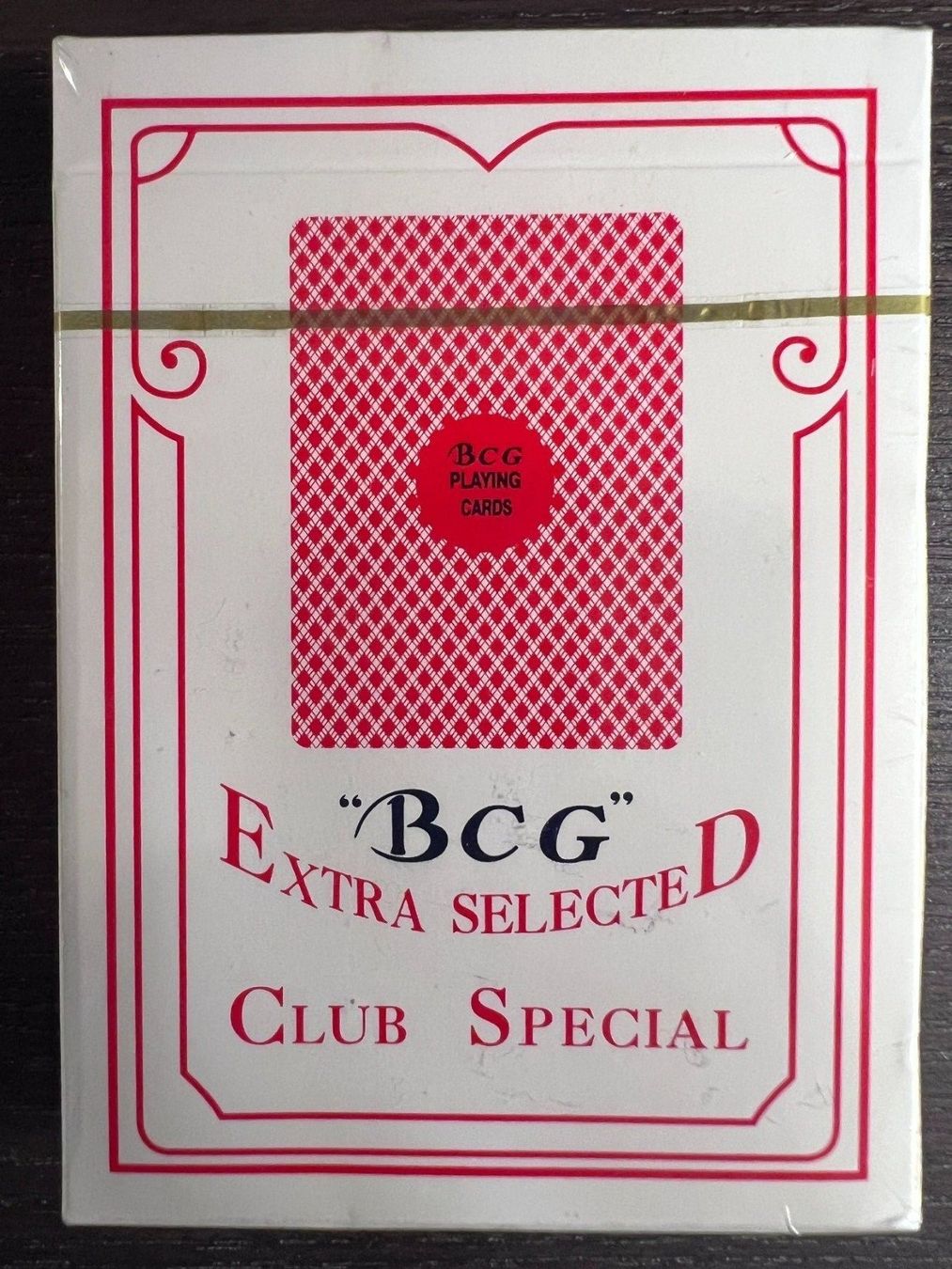 Giochi: Kartenspiel BCG rot NEU – Nuovo e nell'imballaggio originale da Zürich venduto da F84 1
