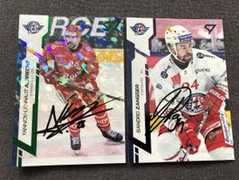 SCRJ Hockey Card signiert Green Purple