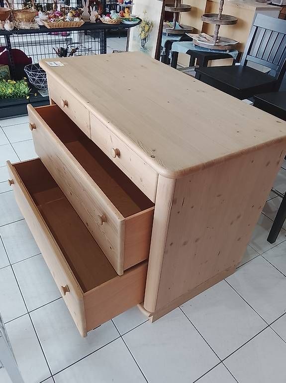 Cassettiere: Kommode mit Schubladen, Fichte – Usato da Neuhausen am Rheinfall venduto da galleria13 1