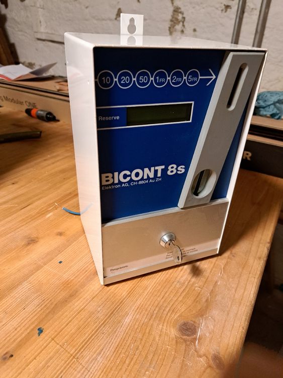 Münzautomat Waschmaschine BICONT 8s (Gebraucht) in Winterthur für CHF ...