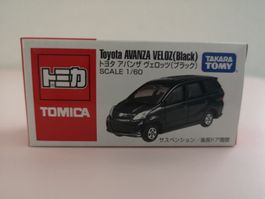 Tomica Toyota Avanza Veloz Black Takara Tomy