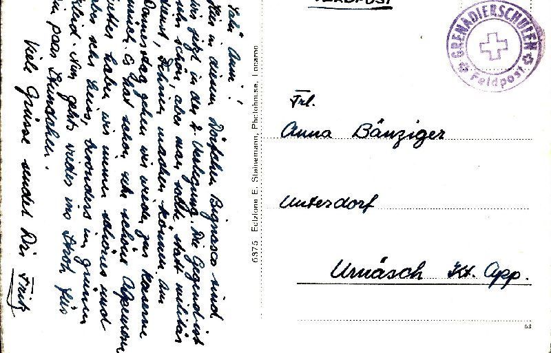 Cartoline postali: Bignasco - Valle Maggia + c1955 – Usato da Emmenbrücke venduto da teestube 1