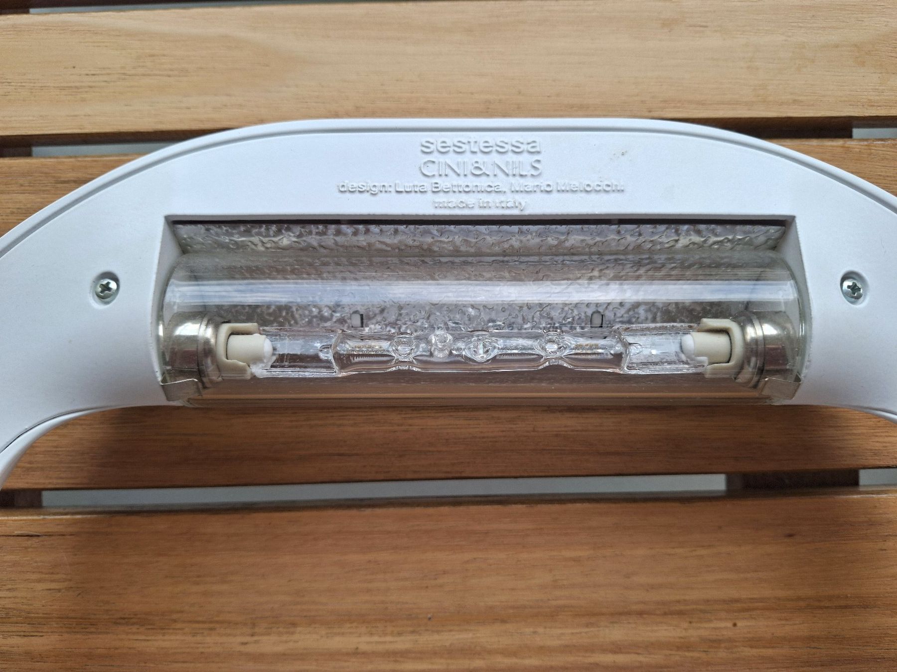 Lampade: Wandleuchte Sestessa oval weiss – Usato da Beckenried venduto da maru67 3