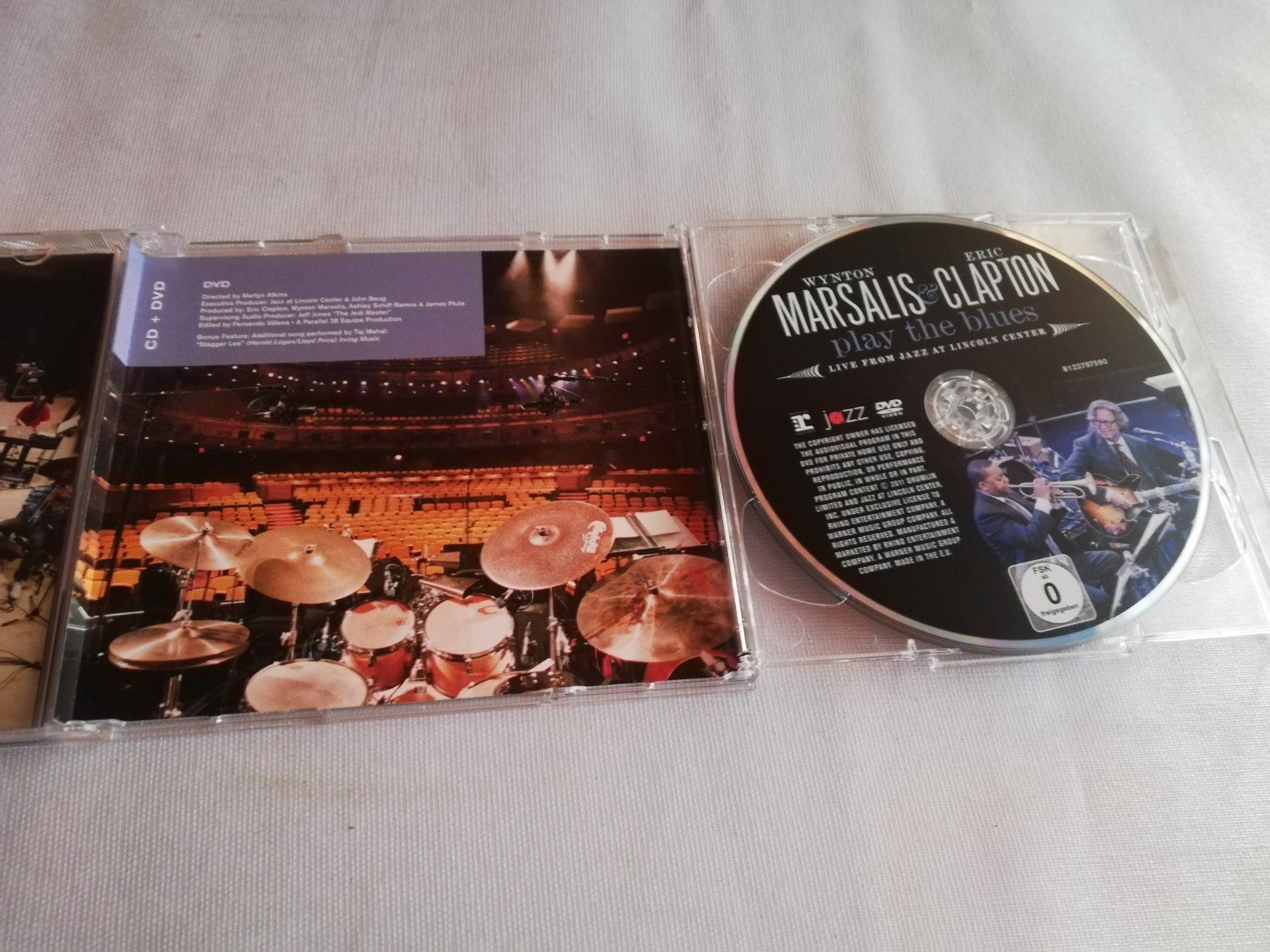 CD: WYNTON MARSALIS - ERIC CLAPTON - PLAY THE BLUES – Usato da Bern venduto da Vinylsound.ch 3
