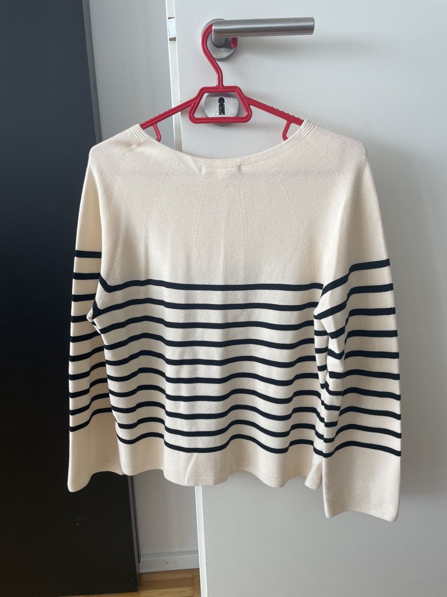 Uniqlo Maglioni & Felpe: Uniqlo Pullover striped cream black size S – Nuovo (secondo la descrizione) da Neuchatel venduto da shi_9fzw 1