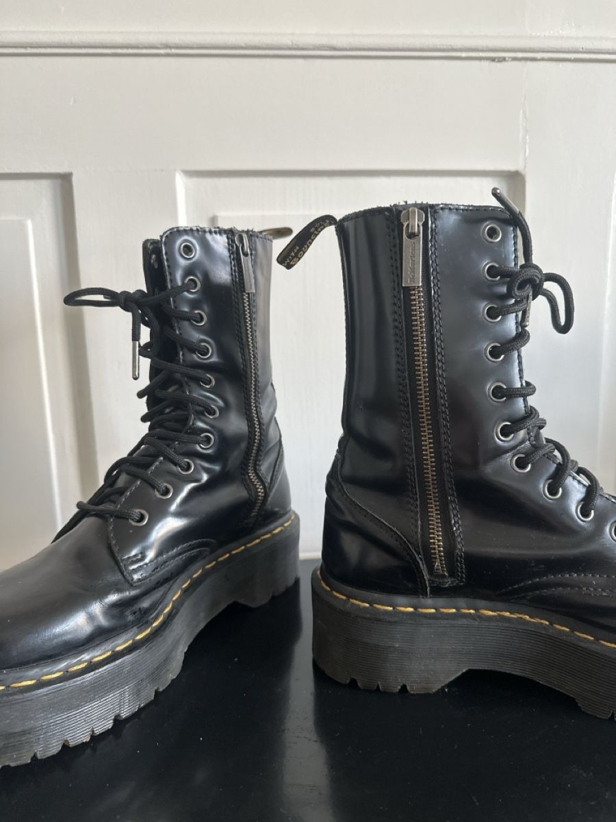 Dr. Martens Herrenschuhe: Dr. Martens Plateau Boots, Schwarz, Grösse 38 – Gebraucht aus Zürich von smeiteli 2