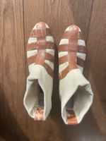 Damen Sommerstiefeletten Gr.37 aus starker BW im Boheme Stil