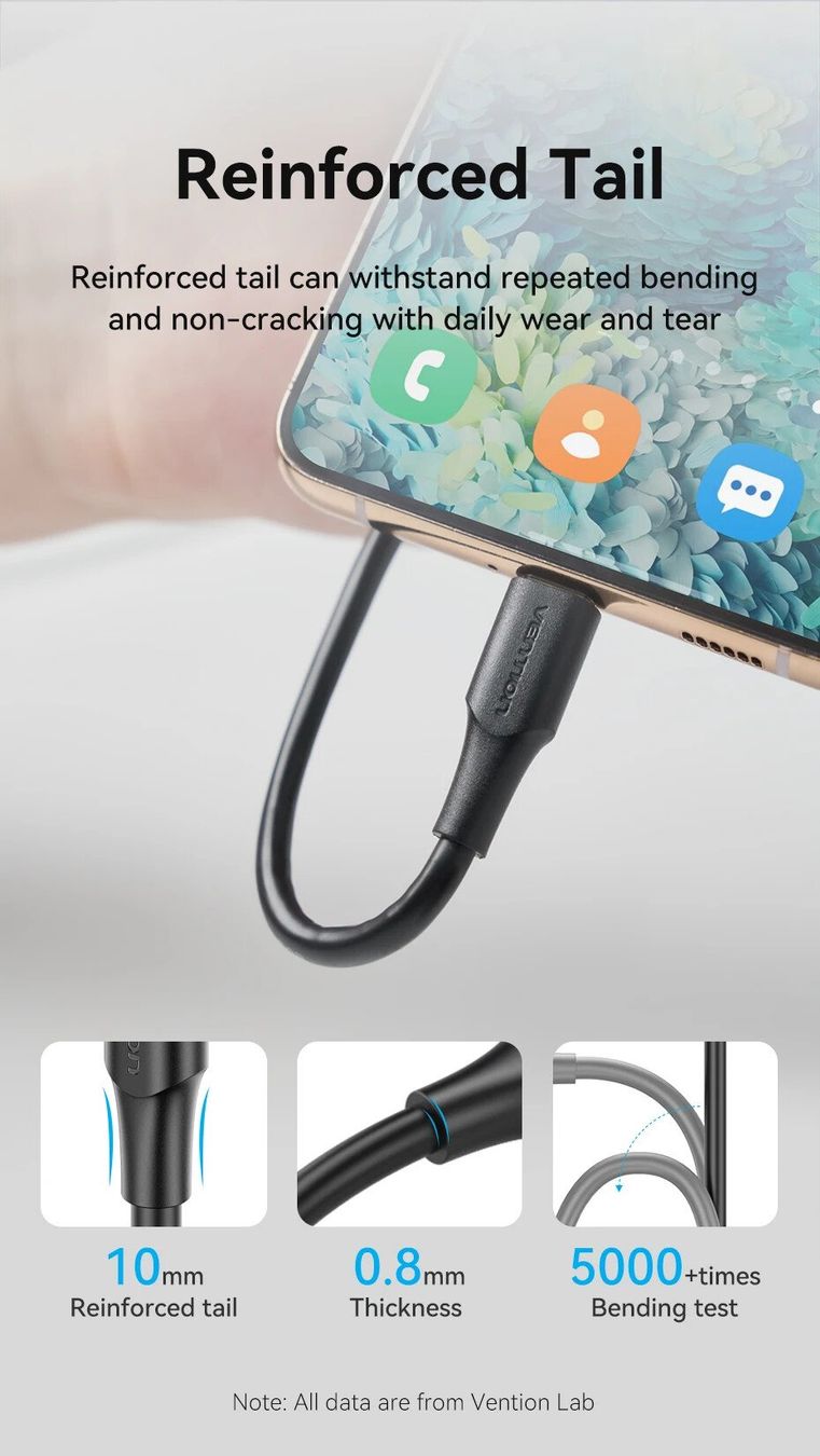 Kabel: Micro USB Kabel 2 m – Schnellladen 2A | Lade- & Datenkabel | – Neu (gemäss Beschreibung) aus Winterthur von SwissTechStore 3