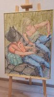 Unikat « The Deal!» Pastell vintage Bild