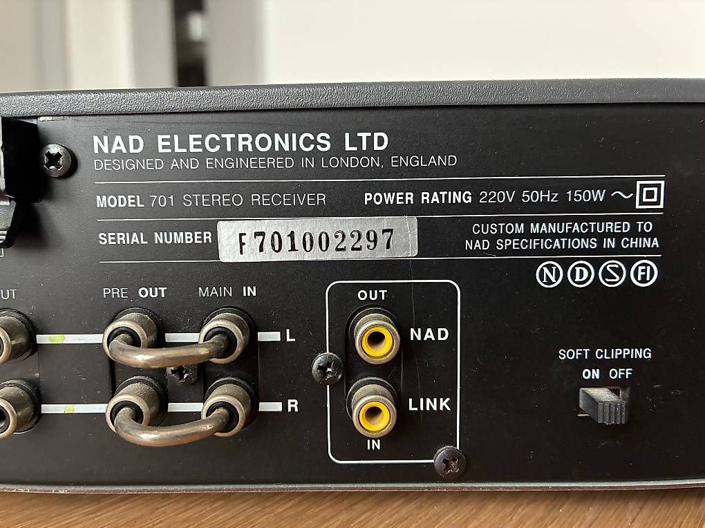 Nad Ricevitori: NAD Stereo Receiver 701 – Usato da Eschenbach LU venduto da buhsta 3